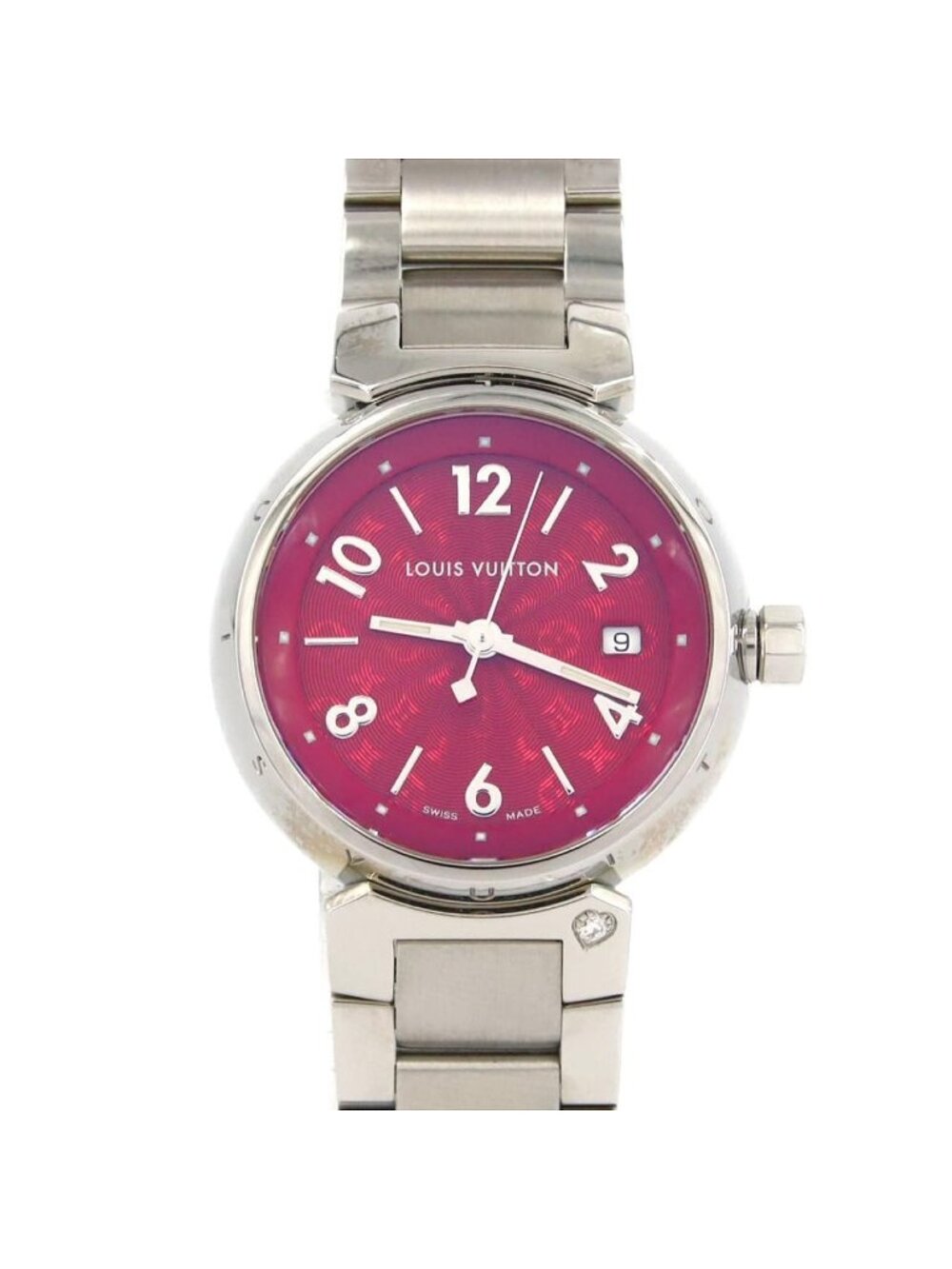 Louis Vuitton Tambour Q121 T SS Quartz